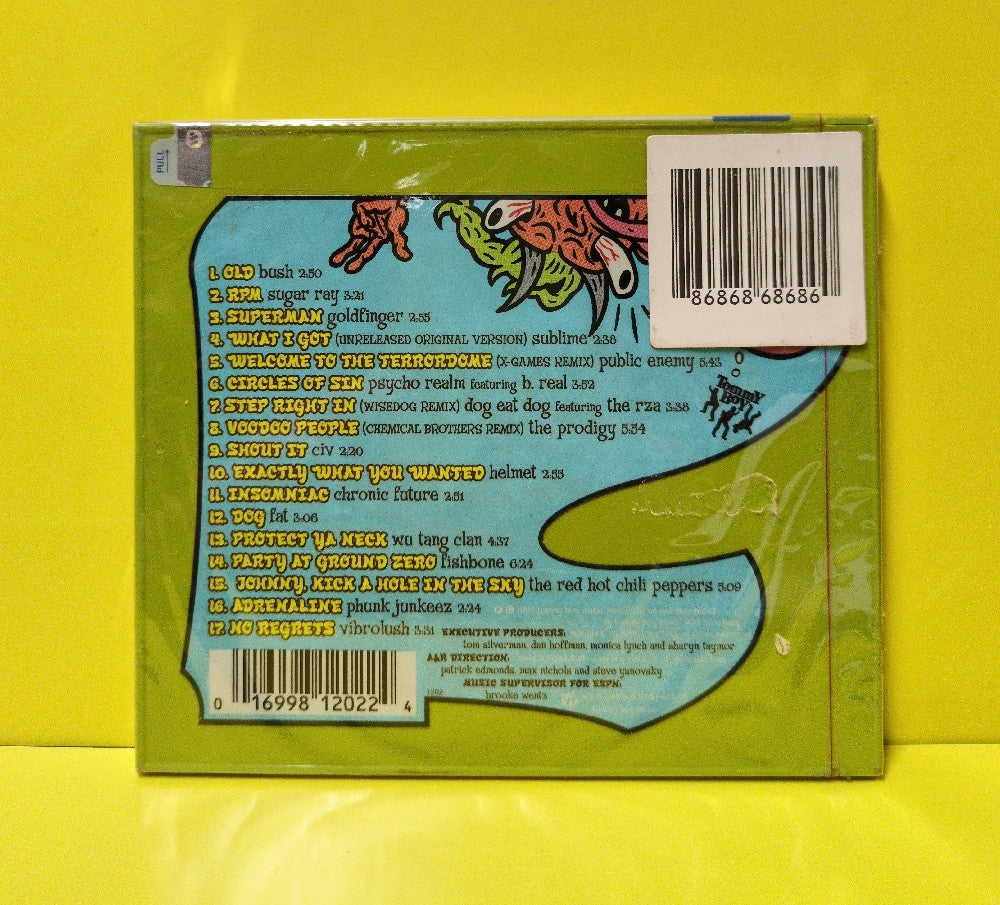 Various - ESPN Presents X Games (The Soundtrack Album) - 1997 - TBCD 1202 - New - Sealed - CDs