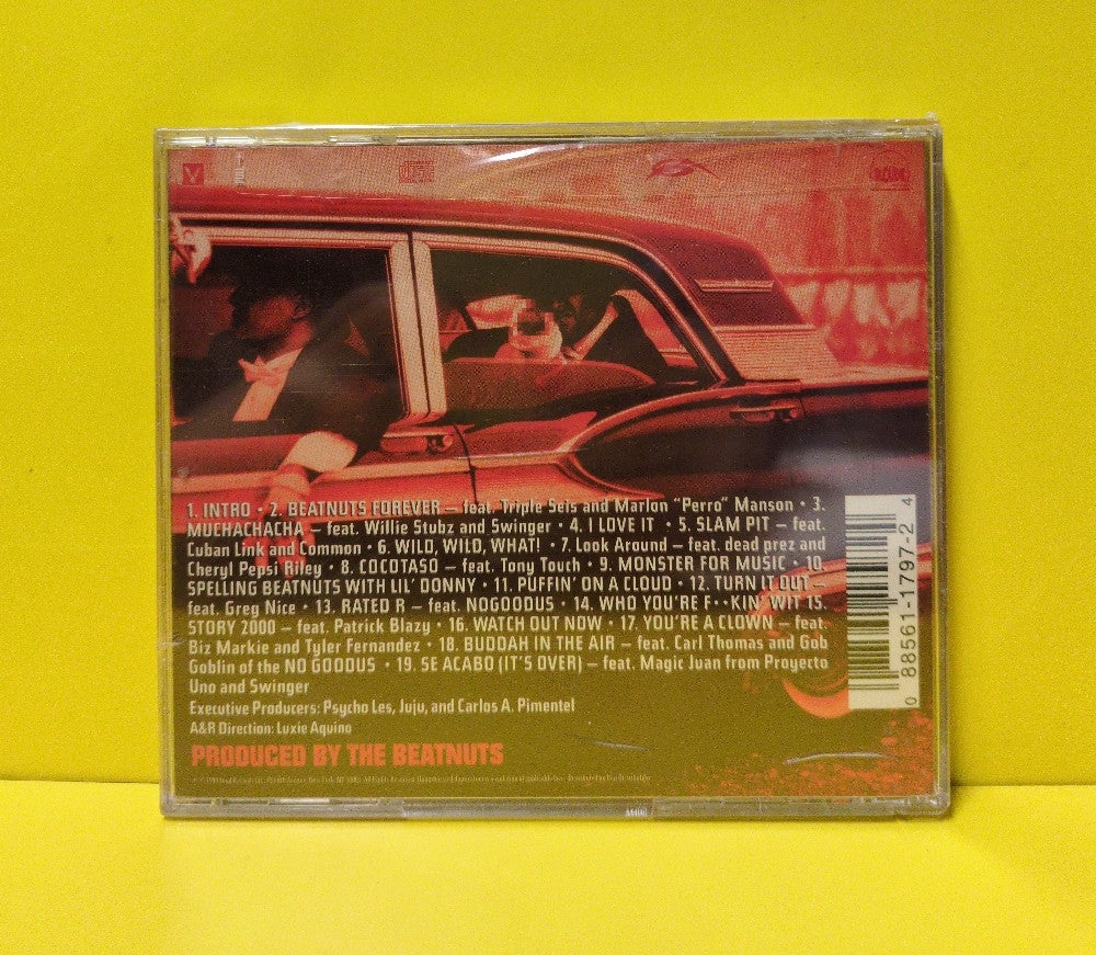 The Beatnuts - A Musical Massacre - 1999 - 1797-2 - New - Sealed - CDs - Clean Version