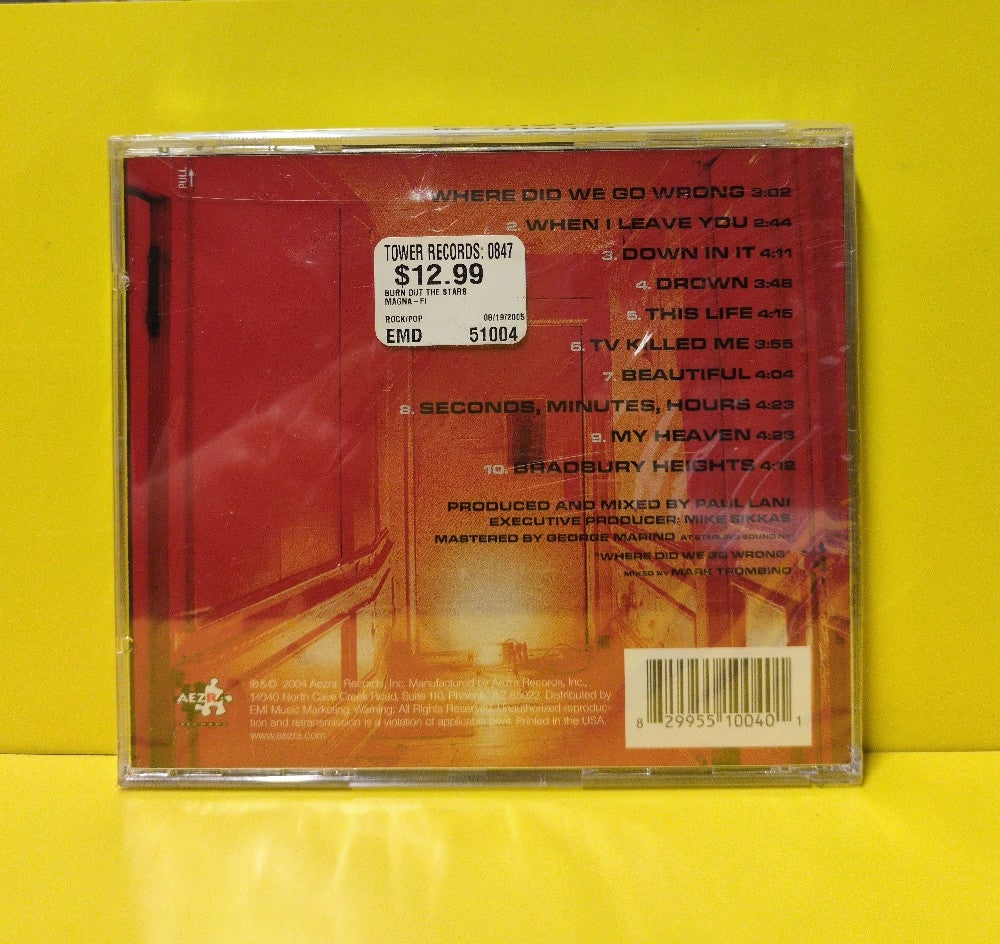 Magna-Fi - Burn Out the Stars - 2004 - 8299 5 51004 0 1 - New - Sealed - CDs
