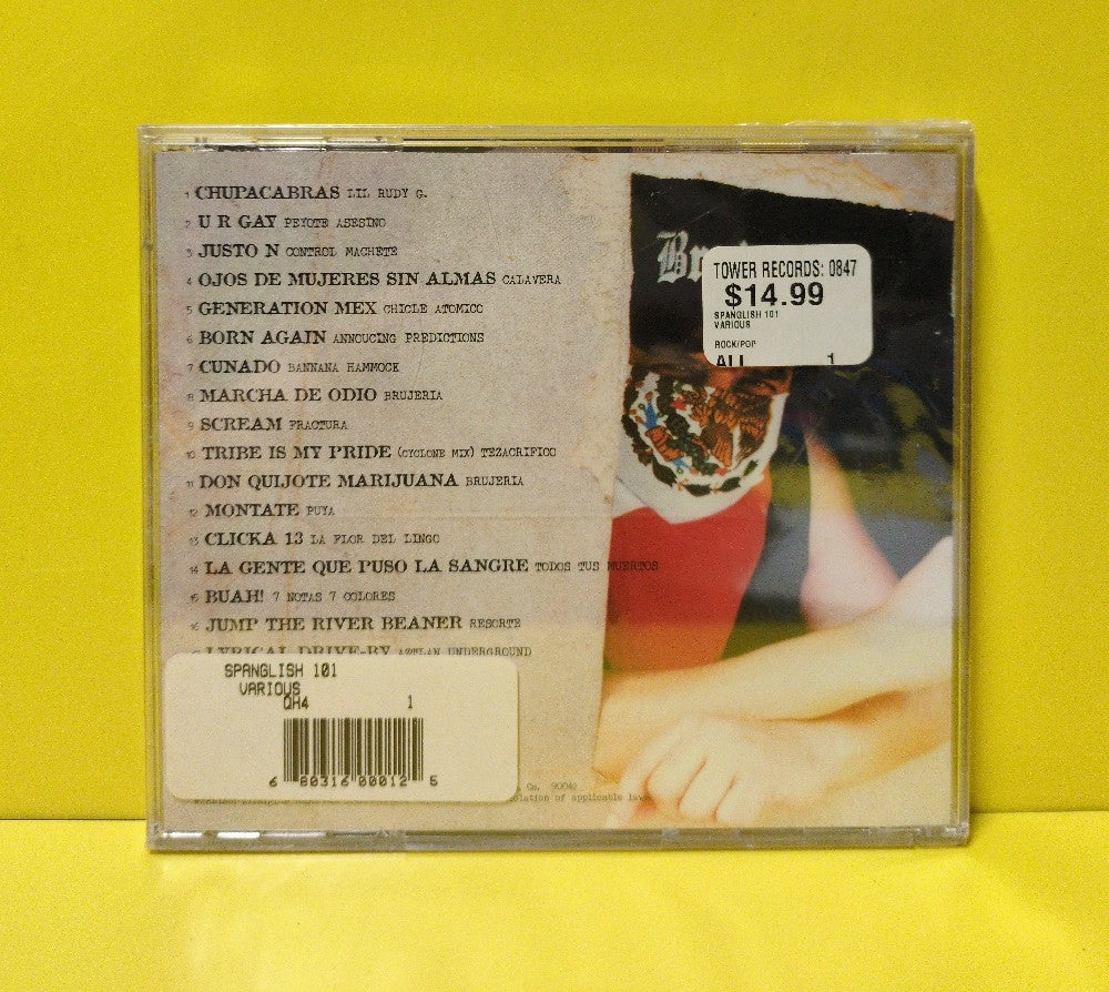 Various - Spanglish 101 - 1999 - KACA-001 - New - Sealed - CDs