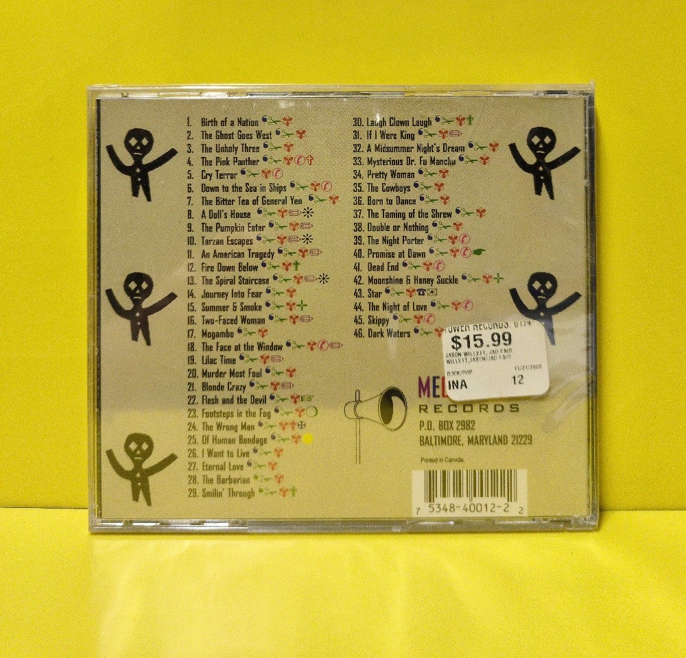 Jason Willett, Jad Fair, Gilles Rieder - Jason Willett, Jad Fair, Gilles Rieder - 1993 - Megaphone 012 - New - Sealed - CDs - Canadian Import