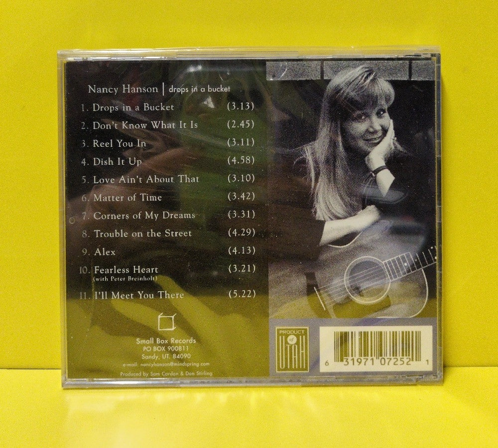 Nancy Hanson - Drops In A Bucket - 1997 - SBR01 - New - Sealed - CDs