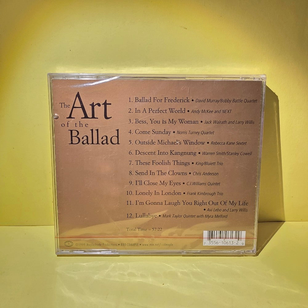 Various - The Art of the Ballad - 1999 - MS 06132 - New - Sealed - CDs