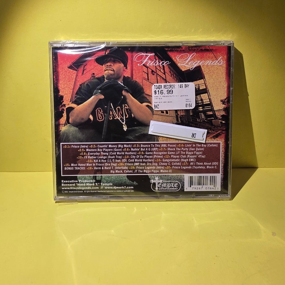Various - Frisco Legends - 2002 - 0164-2 - New - Sealed - CDs