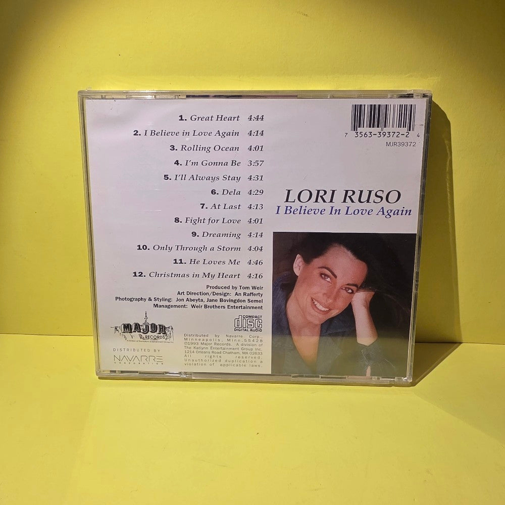 Lori Ruso - I Believe In Love Again - 1993 - MJR39372 - New - Sealed - CDs