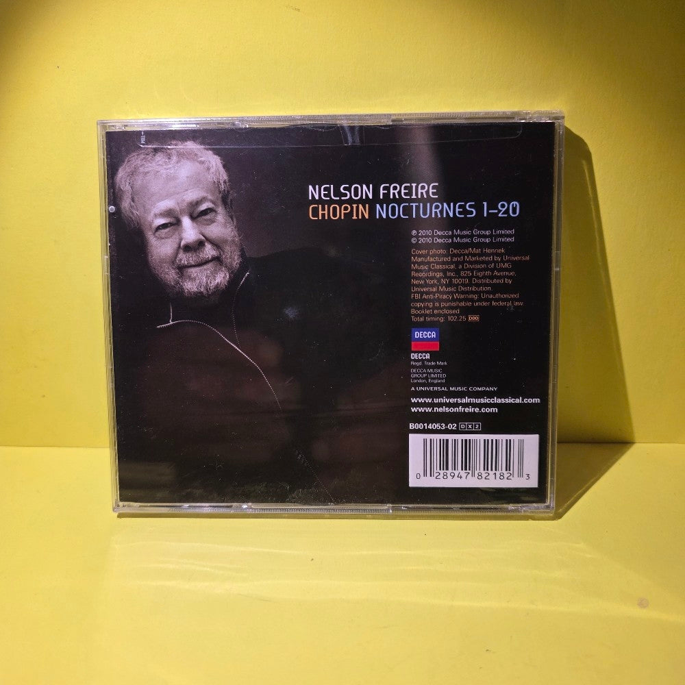 Chopin, Nelson Freire - The Nocturnes - 2010 - 478 2182 - New - Sealed - CDs