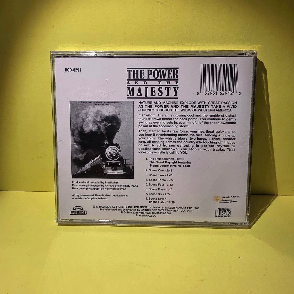 Brad Miller - The Power And The Majesty - 1992 - BCD-6291 - New - Sealed - CDs