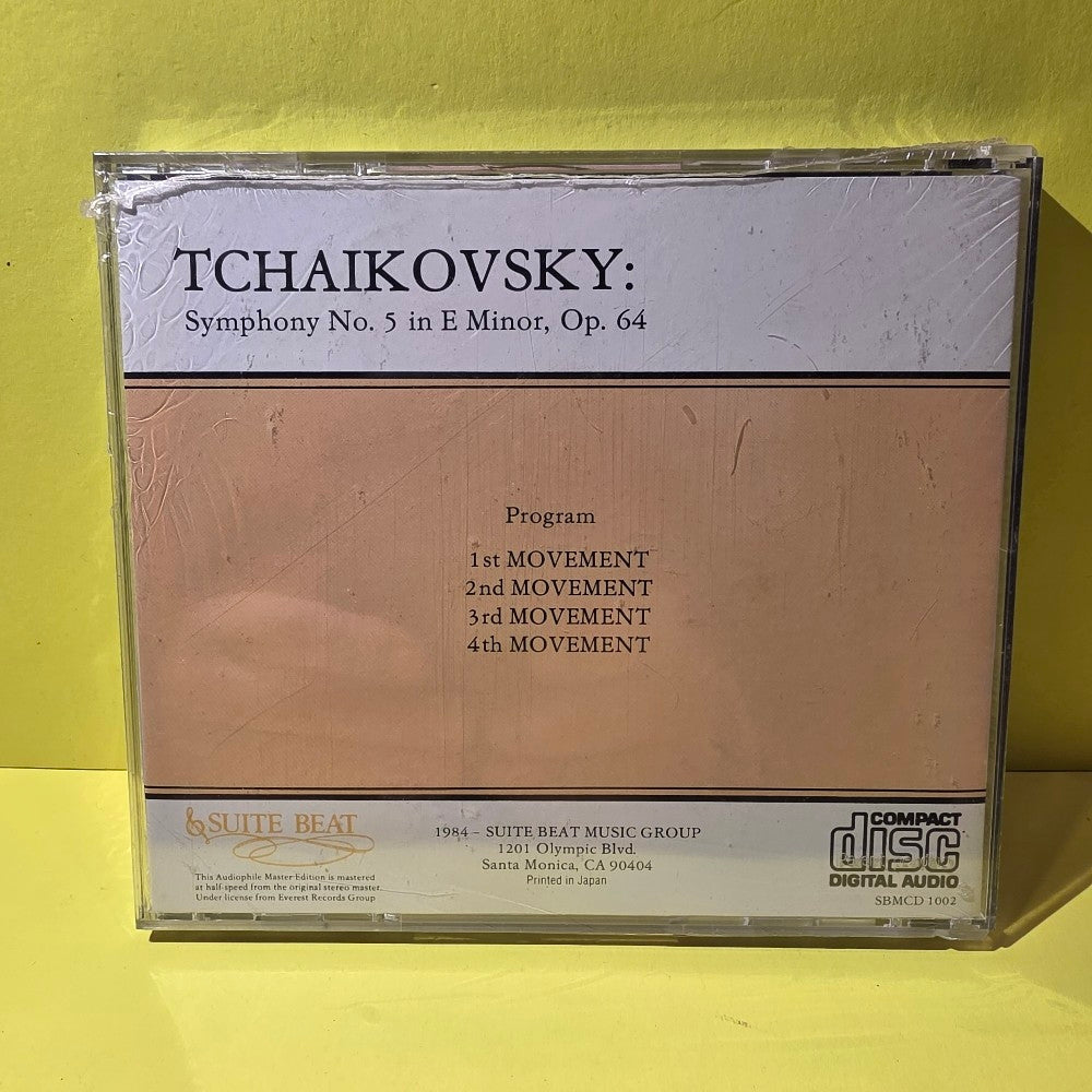 Sir Malcolm Sargent - Tchaikovsky: Symphony No.5 In E Minor,  Op.64 - 1984 - SBMCD 1002 - New - Sealed - CDs