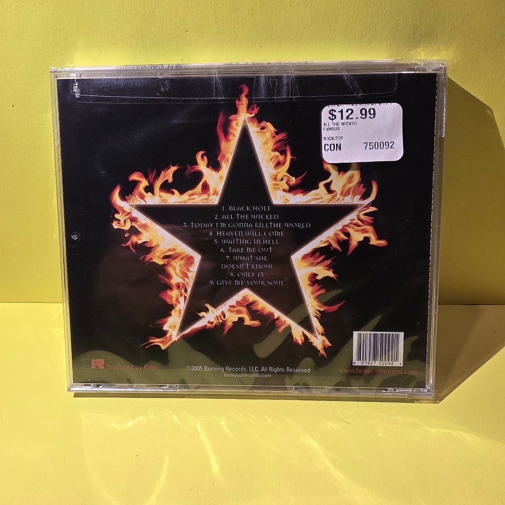 Famous  - All The Wicked / Rare - 2005 - BR0002 - New - Sealed - CDs
