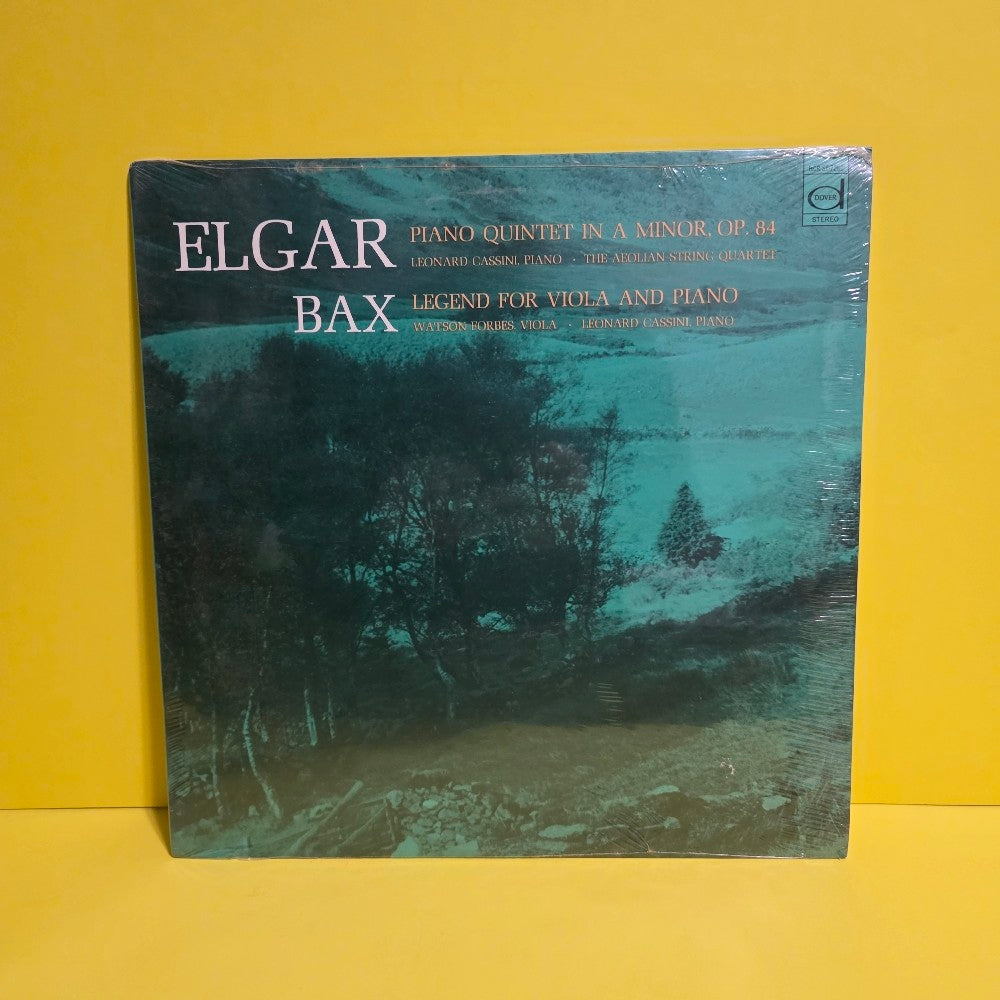 Edgar / Bax - Piano Quintet In A Minor, Op. 84 / Legend For Viola And Piano  - 1966 - HCR-ST-7260 - New - Sealed - Vinyl