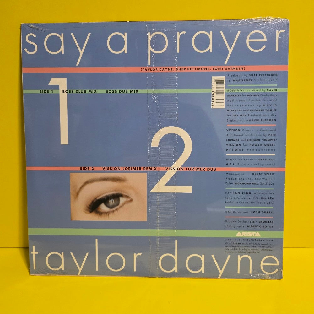 Taylor Dayne - Say A Prayer - 1995 - 07822-12882-1 - New - Sealed - Vinyl