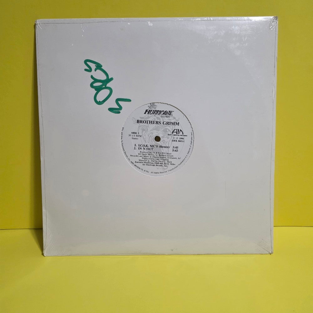 Brother Grimm - I.C.O.K. Mc's / In N Out - 1996 - HRX 8601-1 - New - Sealed - Vinyl