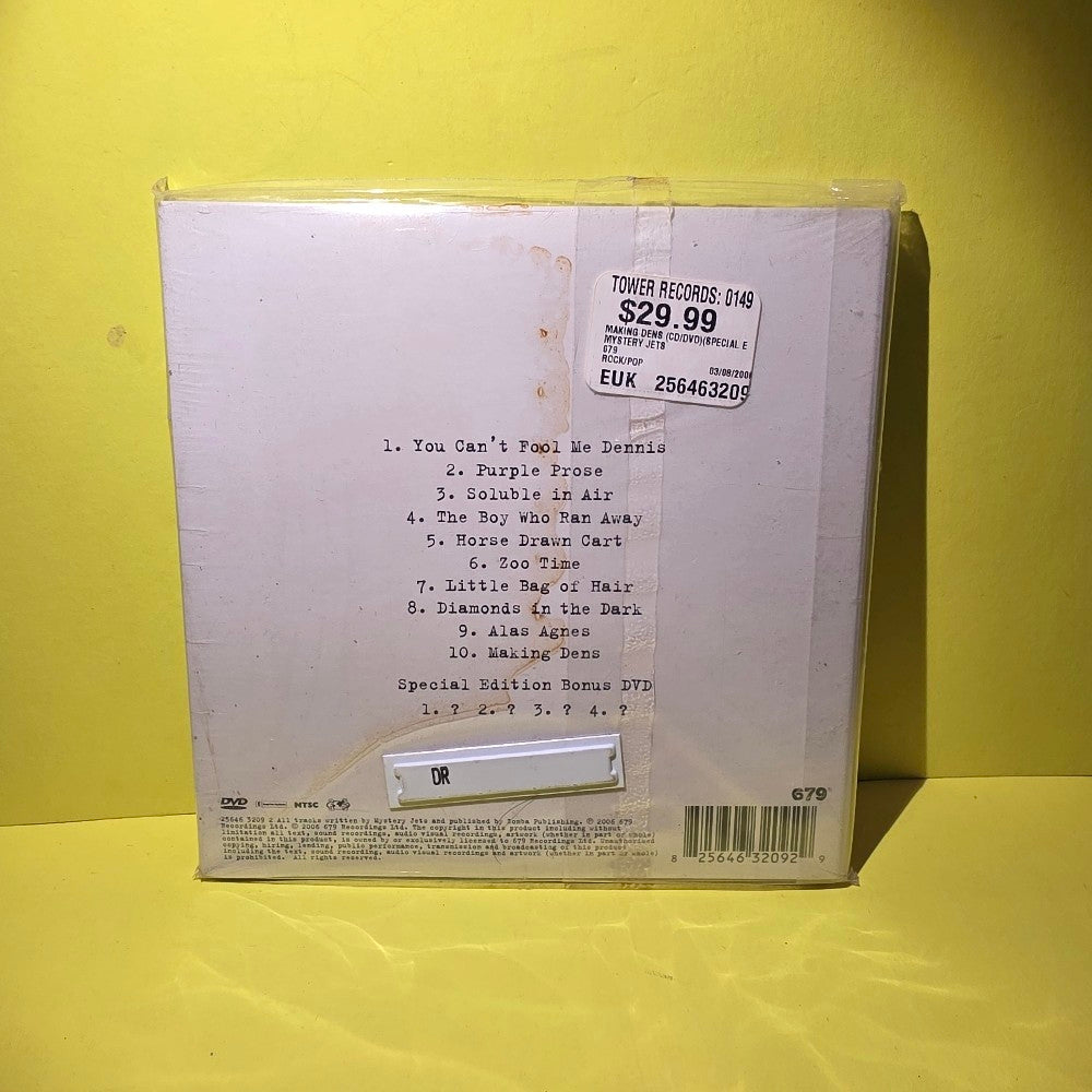 Mystery Jets - Making Dens - 2006 - 25646 3209 2 - New - Sealed - CDs