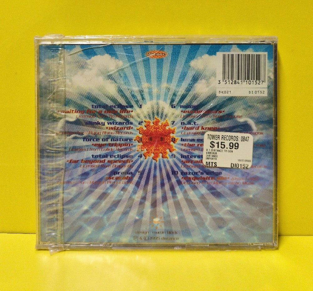 Various - Distance To Goa 1 - 1995 - DI 0152 - New - Sealed - CDs - France Import