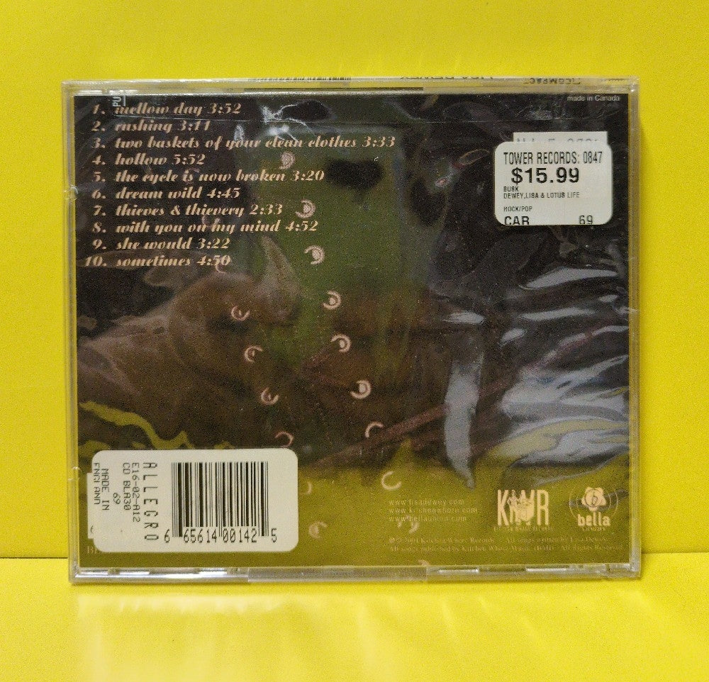 Lisa Dewey And The Lotus Life - Busk - 2004 - BELLACD69 - New - Sealed - CDs - Canadian Import