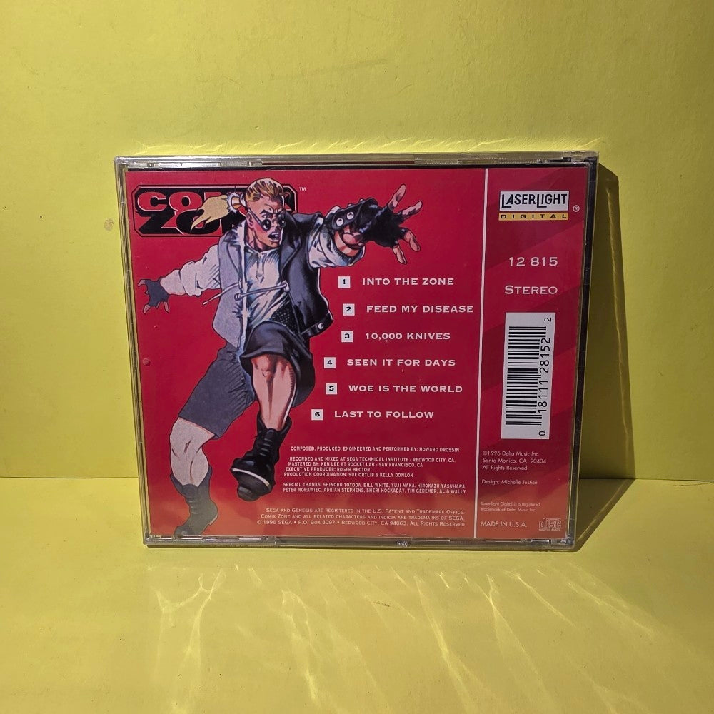 Howard Drossin - Sega Tunes • Comix Zone - 1996 - 12 815 - New - Sealed - CDs