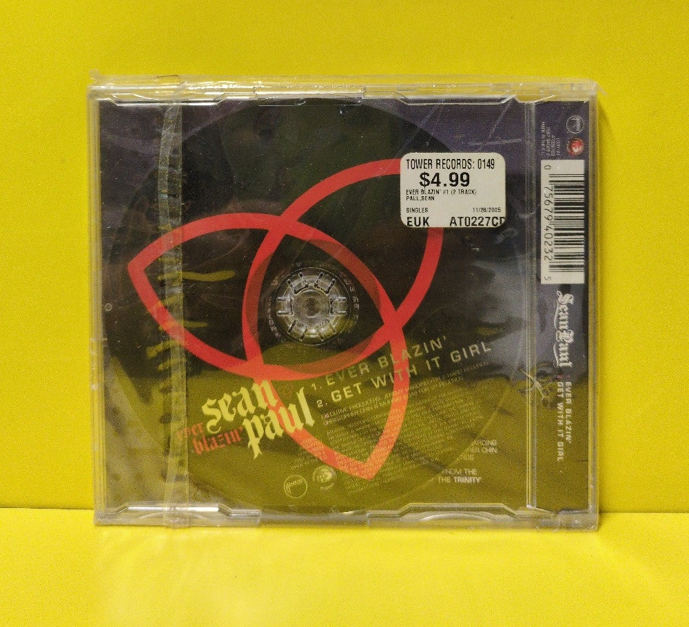 Sean Paul - Ever Blazin' - 2005 - 7567 94023 2 - New - Sealed - CDs - CD Single - European Import