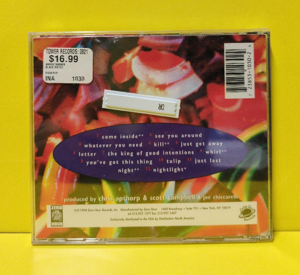 The Black Watch - Amphetamines - 1994 - ZH 1030-2 - New - Sealed - CDs