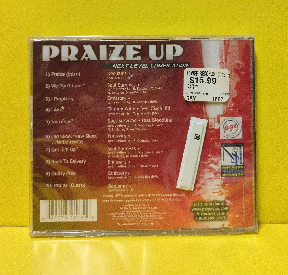 Various - Praize Up Next Level Compilation  - 2004 - PUI_001 - New - Sealed - CDs