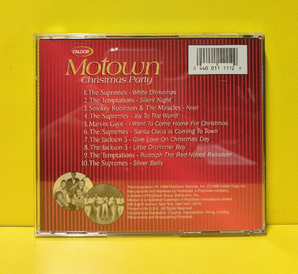 Various - Motown Christmas Party - 1998 - 440 011 1112 - Used - EX - CDs