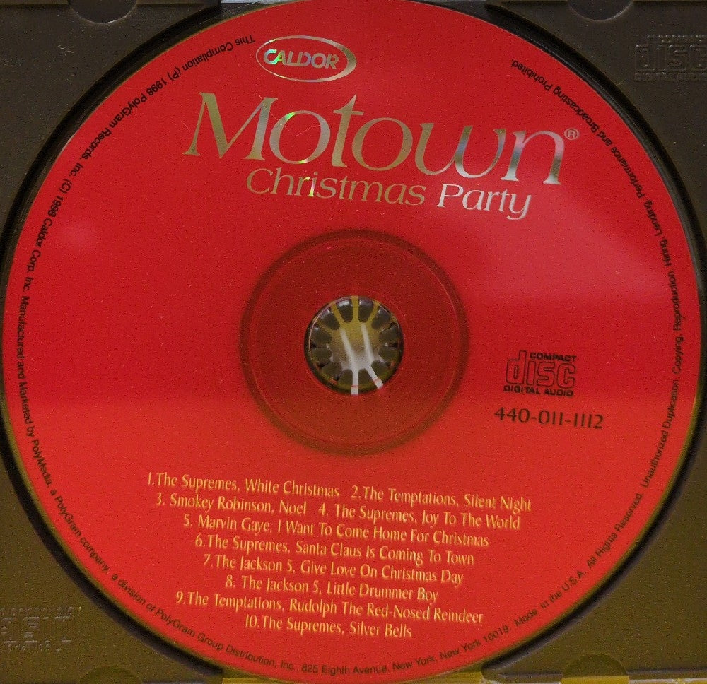 Various - Motown Christmas Party - 1998 - 440 011 1112 - Used - EX - CDs