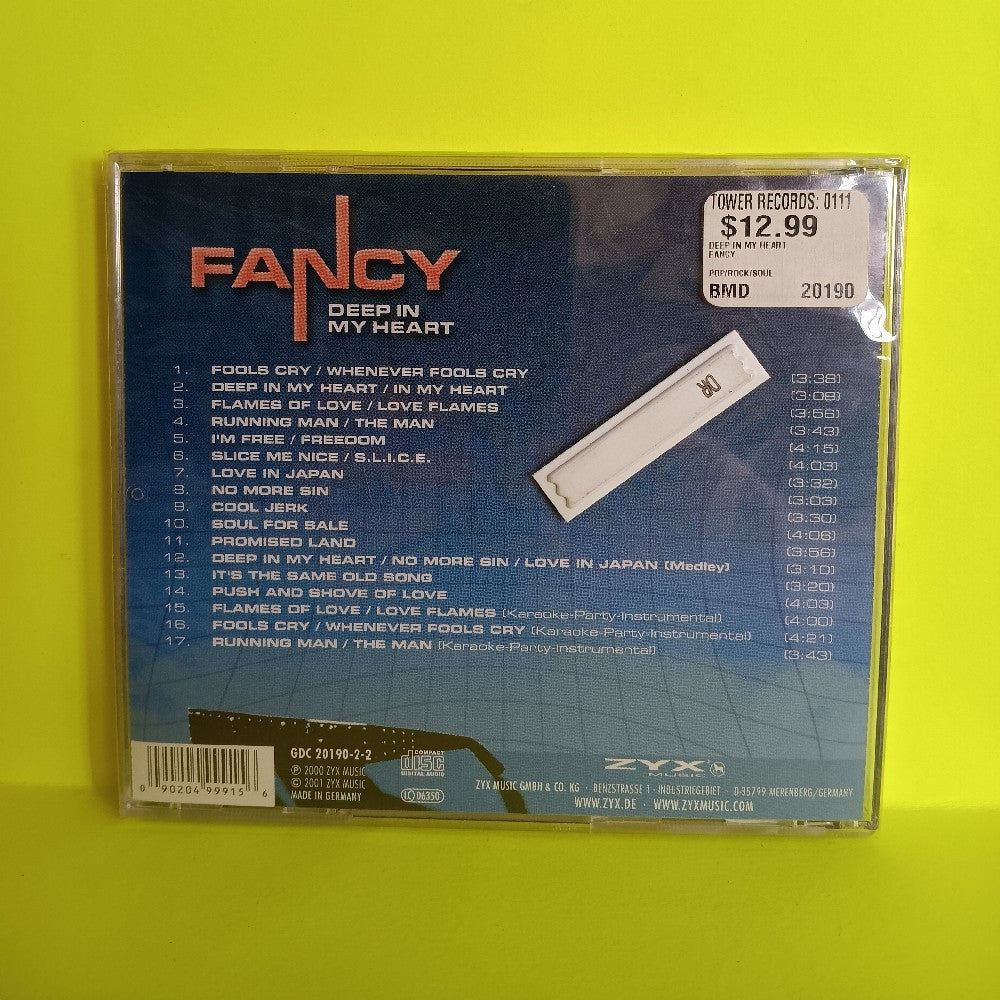 Fancy - Deep In My Heart - 2001 - GDC 20190-2 - New - Sealed - CDs