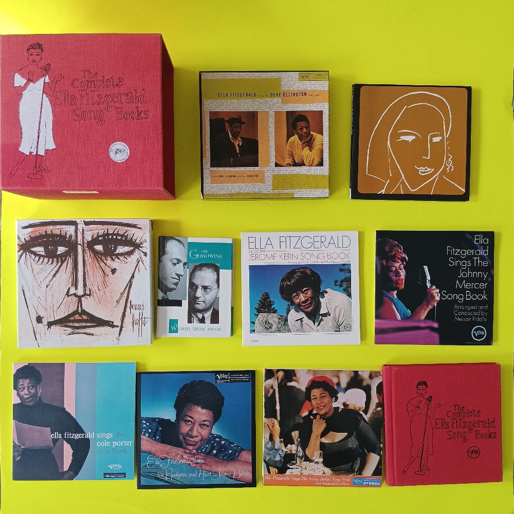 Ella Fitzgerald - Complete Ella Fitzgerald Song Books 16CD Box Set Complete - 1993 - 314519832-2 - Used - NM - CDs