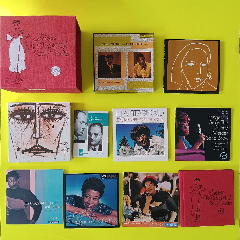 Ella Fitzgerald - Complete Ella Fitzgerald Song Books 16CD Box Set Complete - 1993 - 314519832-2 - Used - NM - CDs