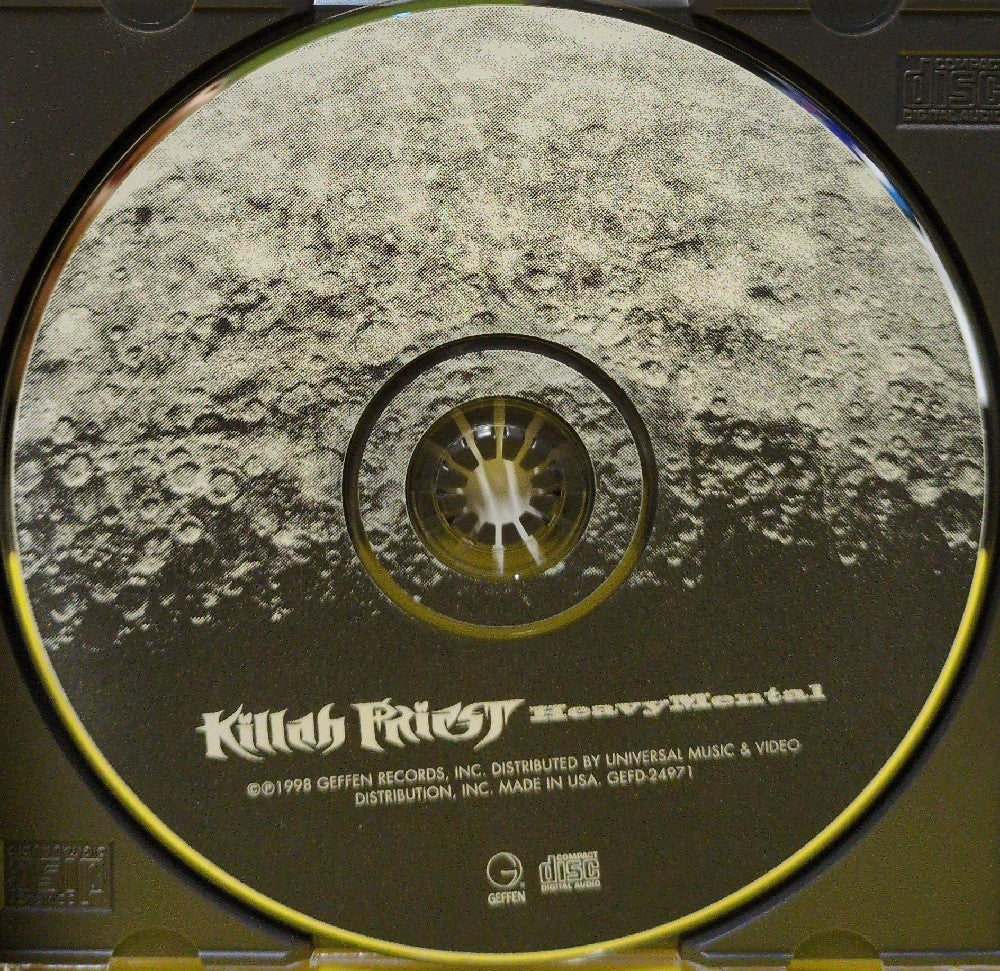 Killah Priest - Heavy Mental - 1998 - GEFD-24971 - Used - EX - CDs