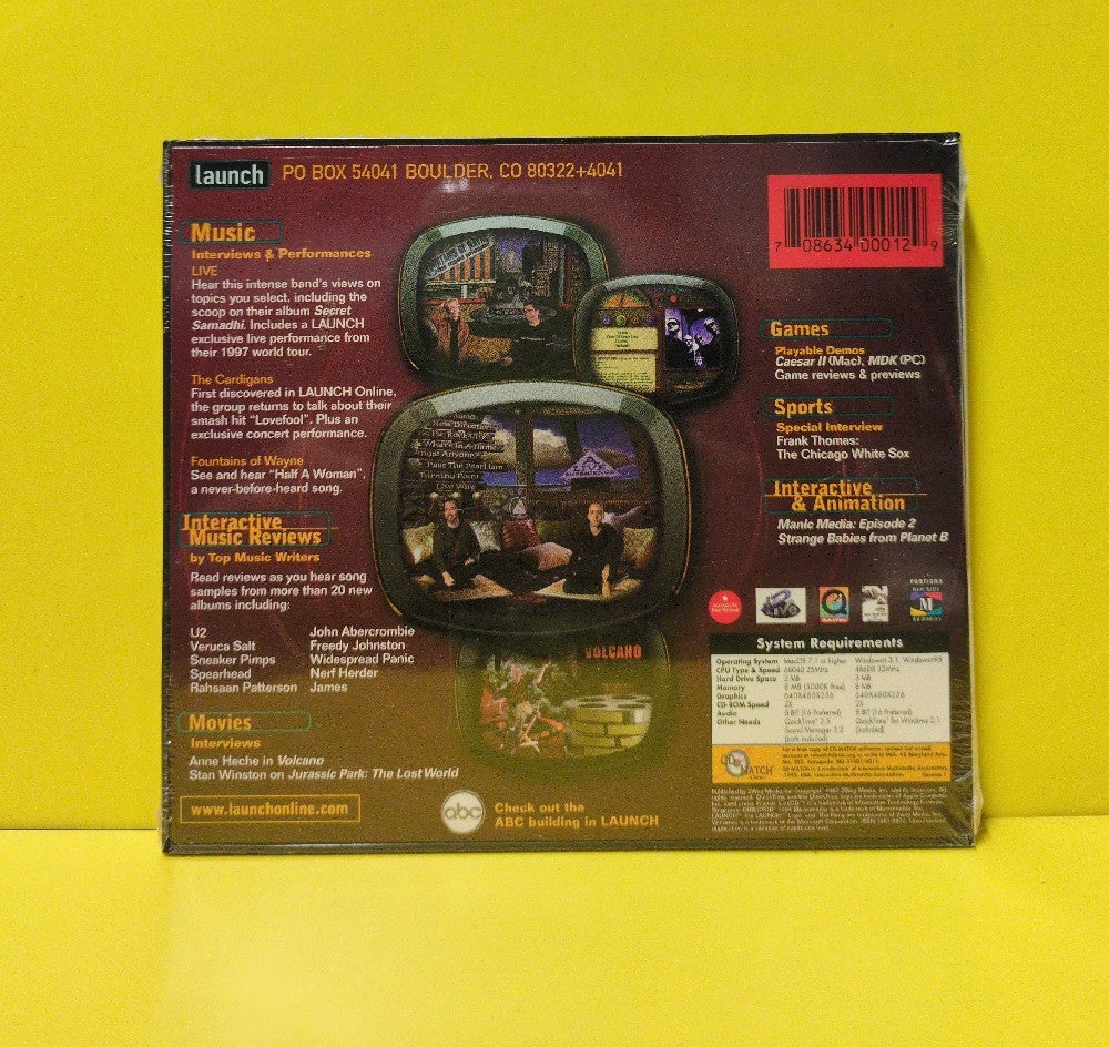 Various - Launch Issue No. 12 - 1997 - 12 - New - Sealed - CDs - CD-ROM