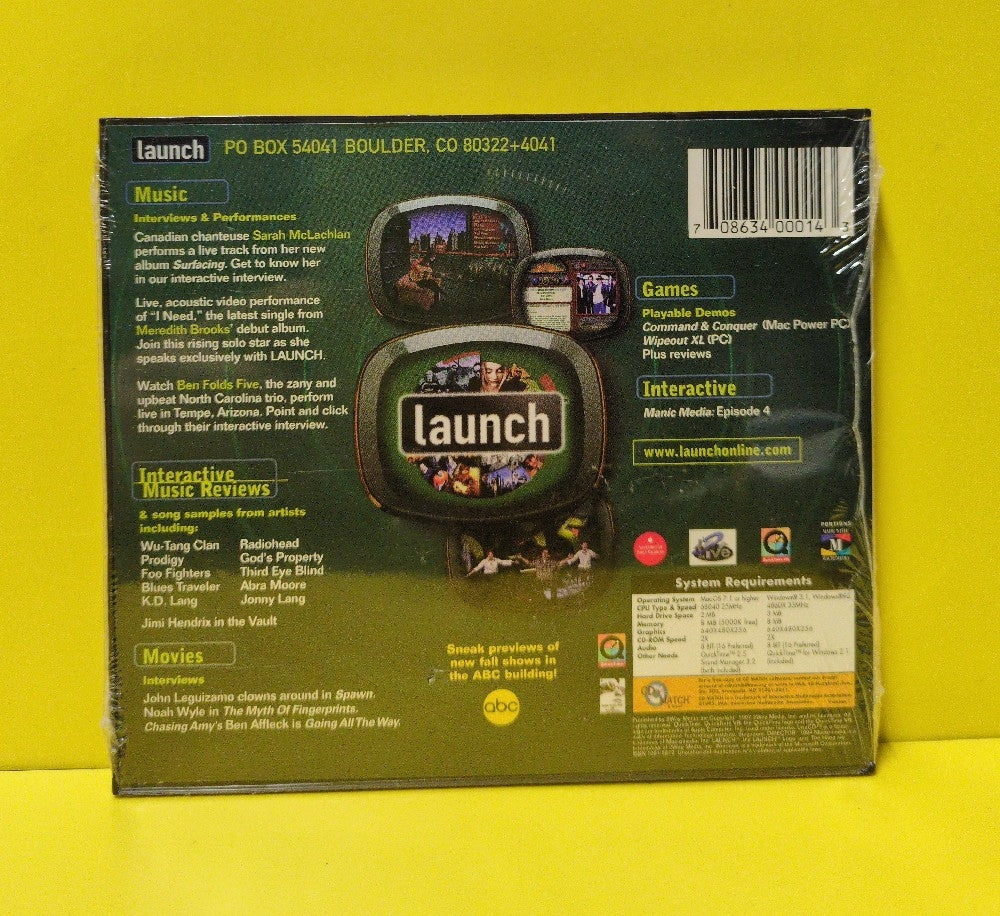 Various - Launch Issue No. 14 - 1997 - 14 - New - Sealed - CDs - CD-ROM
