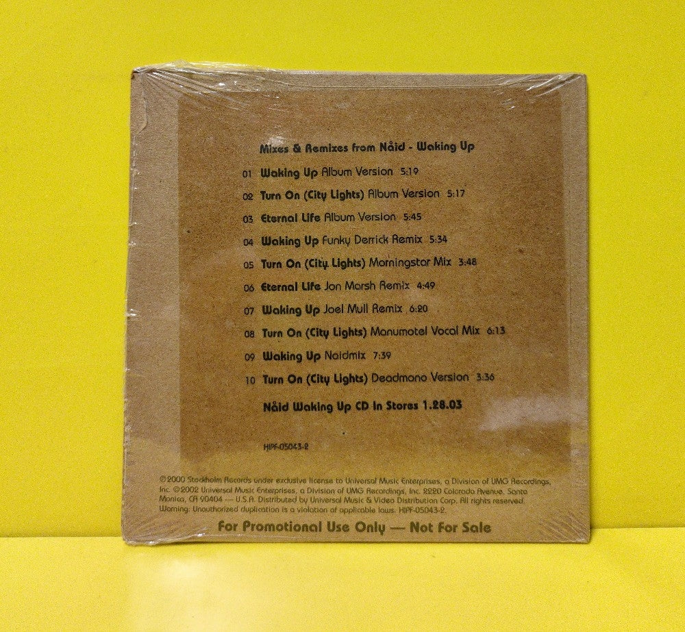 Naid - Mixes & Remixes From Naid - Waking Up - 2003 - HIPF-05043-2 - New - Sealed - CDs - Promo - Sweden Import