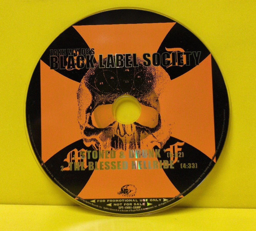 Black Label Society - The Blessed Hellride Sampler - 2003 - SPT-15091-SAMP - Used - EX - CDs - Promo