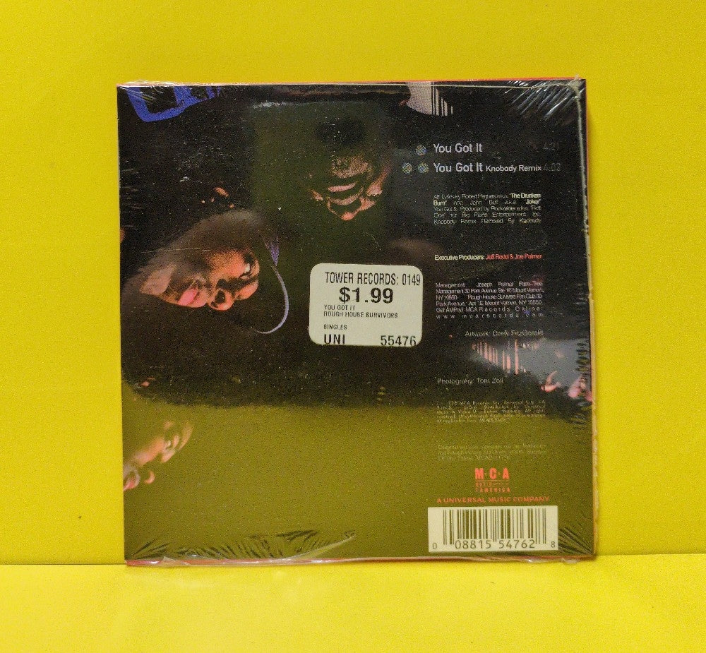 Rough House Survivers - You Got It - 1998 - MCADS-55476 - New - Sealed - CDs - CD Single