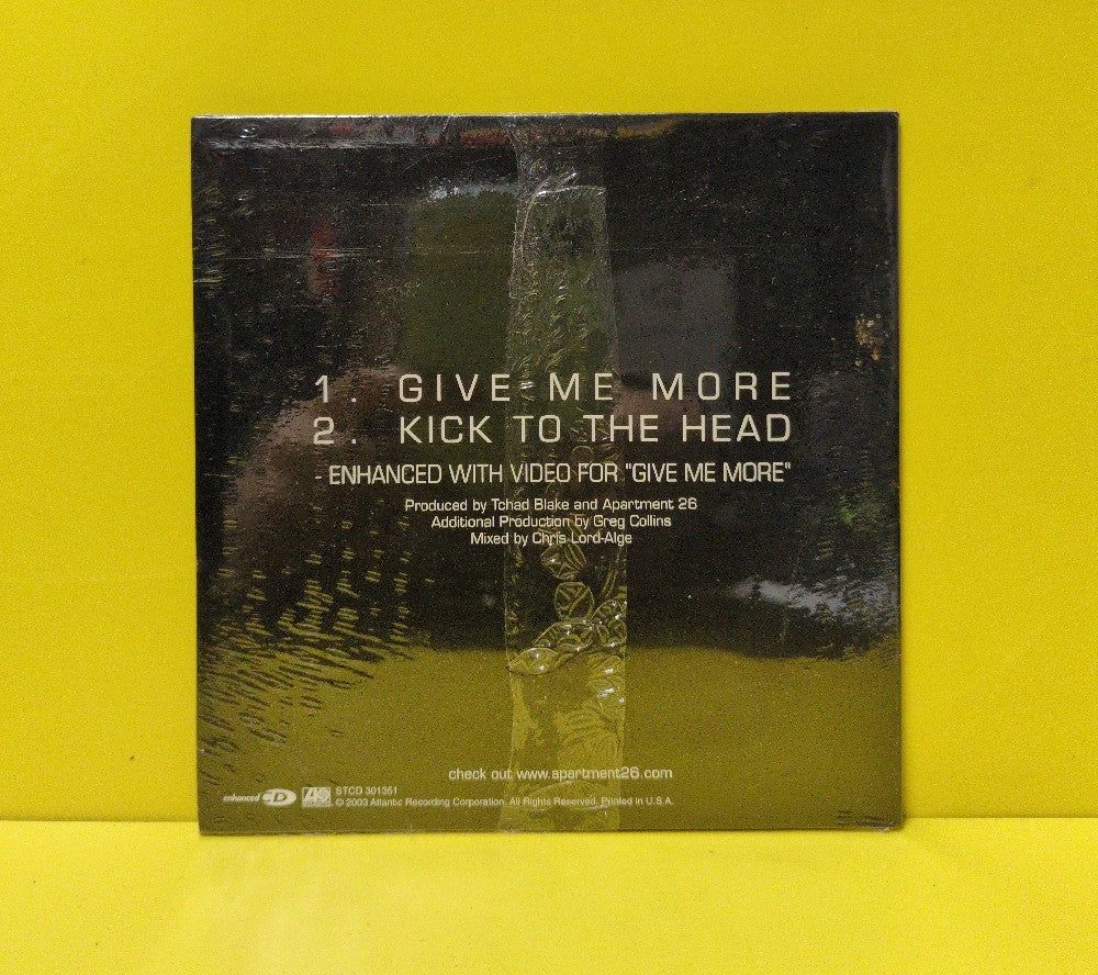 Apartment26  - Give Me More - 2003 - STCD 301351 - New - Sealed - CDs - CD Single - Promo - Enhanced