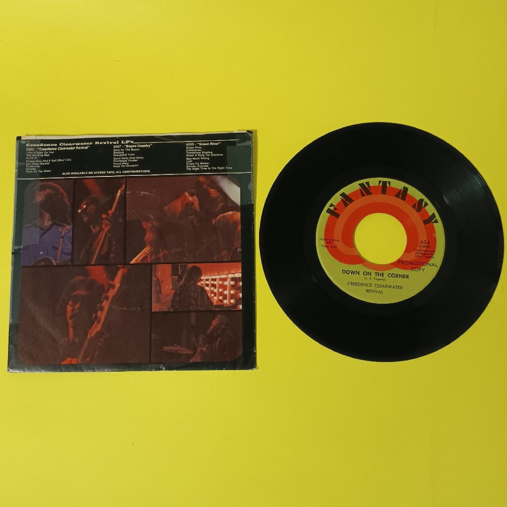 Creedence Clearwater Revival - Fortunate Son 7" 45 PROMO - 1969 - Fantasy 634 - Used - VG++ - Vinyl
