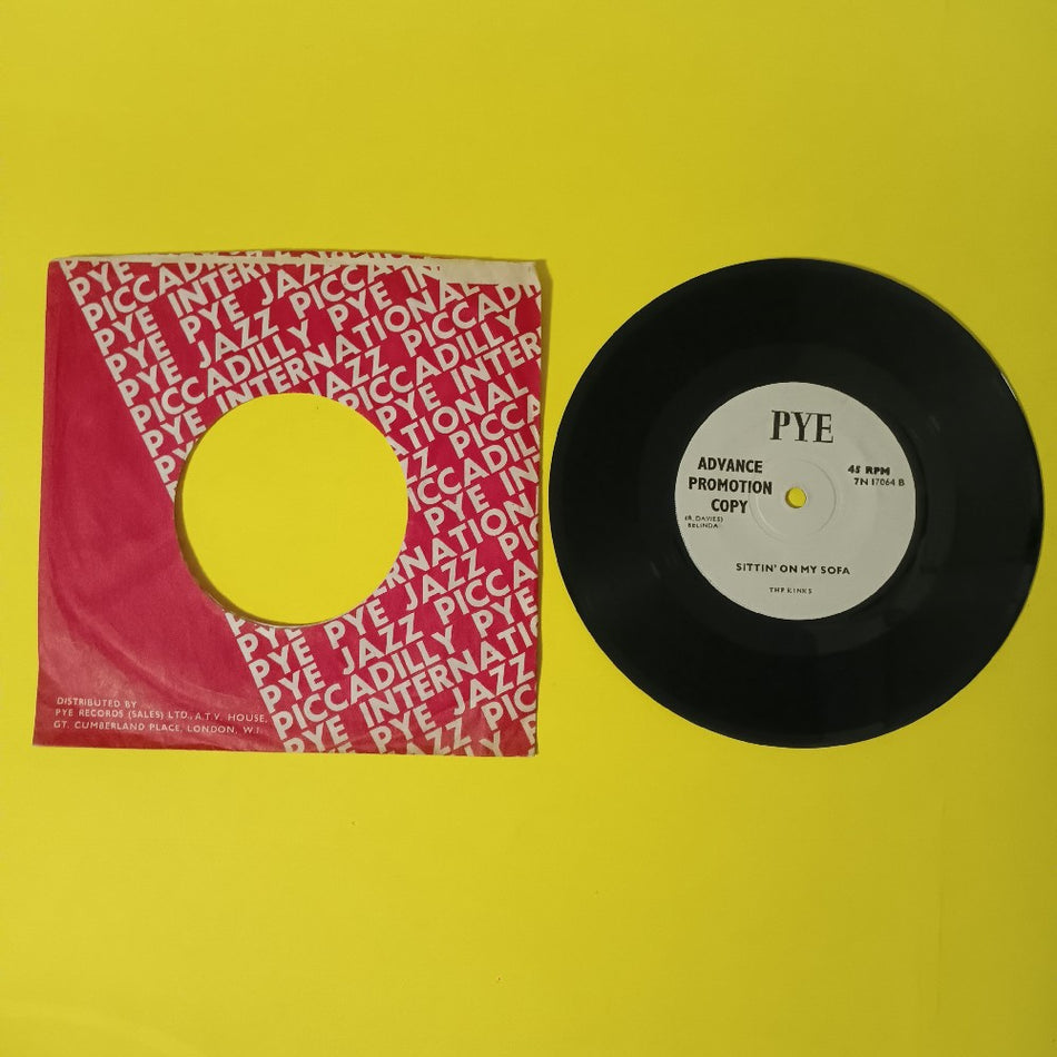 The Kinks - Dedicated Follower Of Fashion UK 7" 45 PROMO - 1966 - 7N 17064 - Used - VG++ - Vinyl