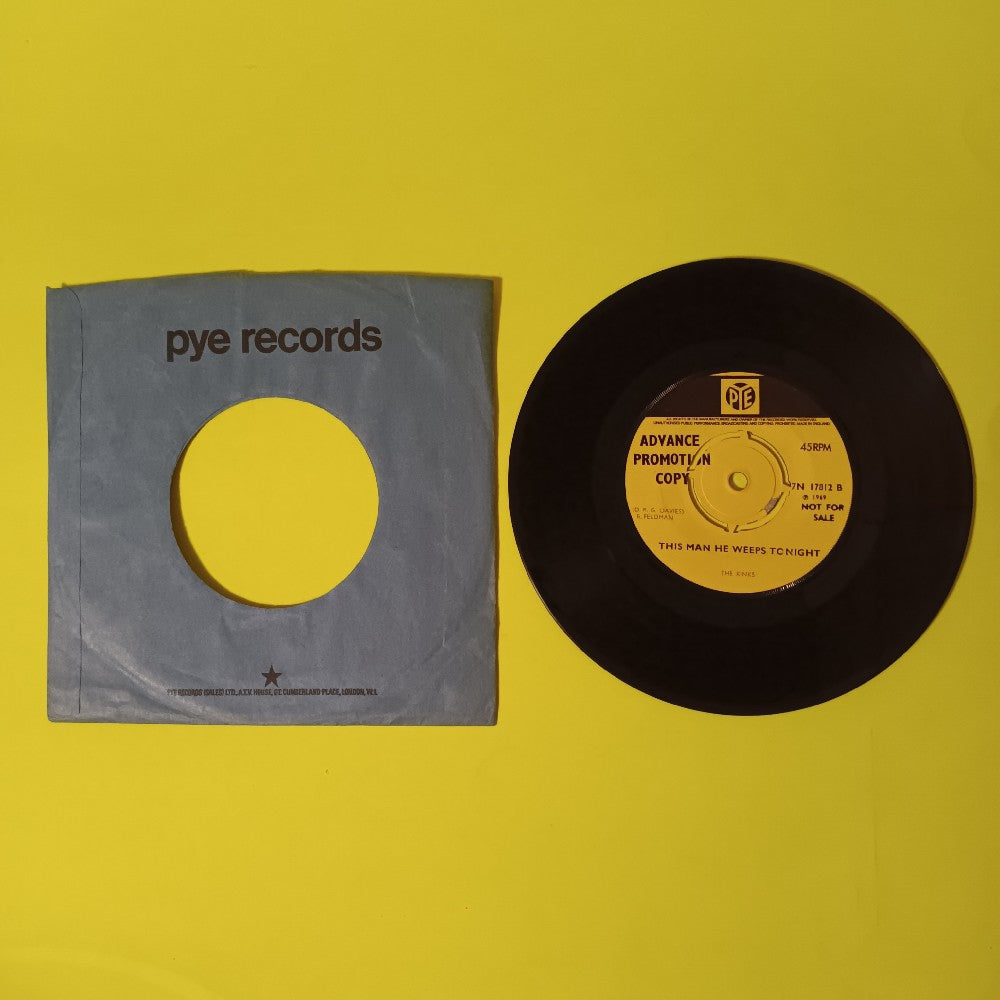 The Kinks - Shangri La / This Man ... UK 7" 45 PROMO - 1969 - 7N 17812 - Used - VG++ - Vinyl