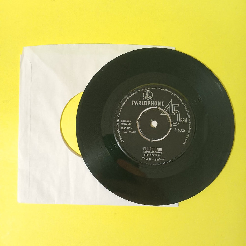 The Beatles - She Loves You / I'll Get You UK 7" 45 PROMO - 1963 - R 5055 - Used - VG+ - Vinyl
