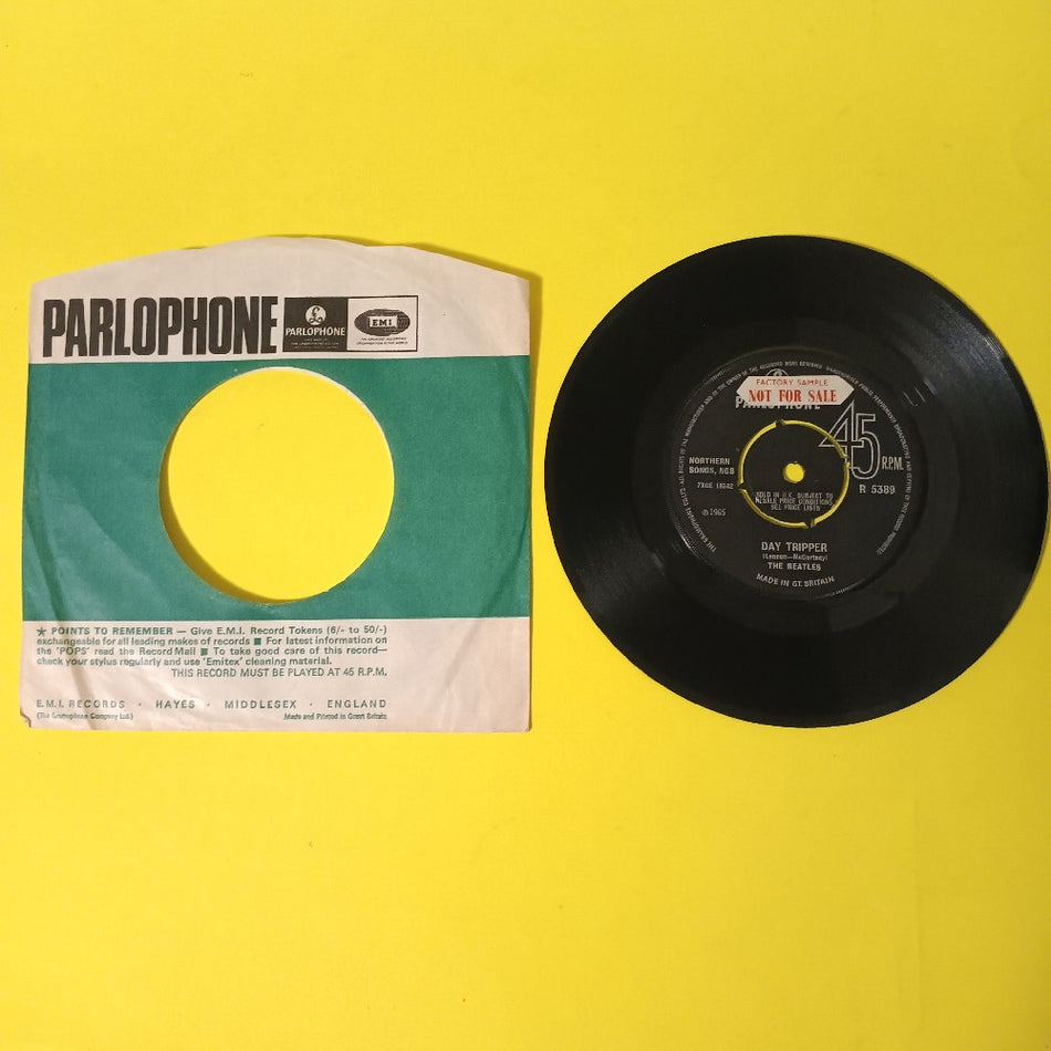 The Beatles - We Can Work It Out UK 7" 45 PROMO - 1965 - R 5389 - Used - VG+ - Vinyl