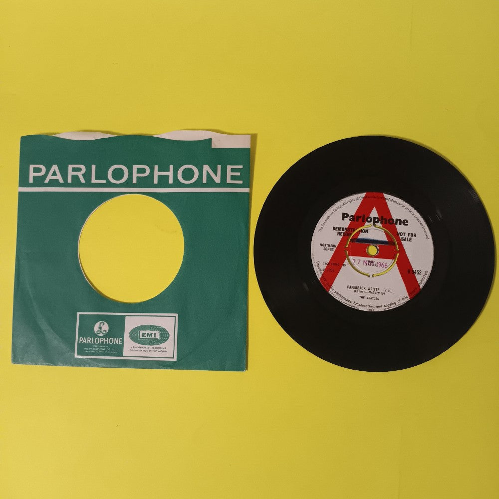 The Beatles - Paperback Writer / Rain UK 7" 45 PROMO - 1966 - R 5452 - Used - VG+ - Vinyl