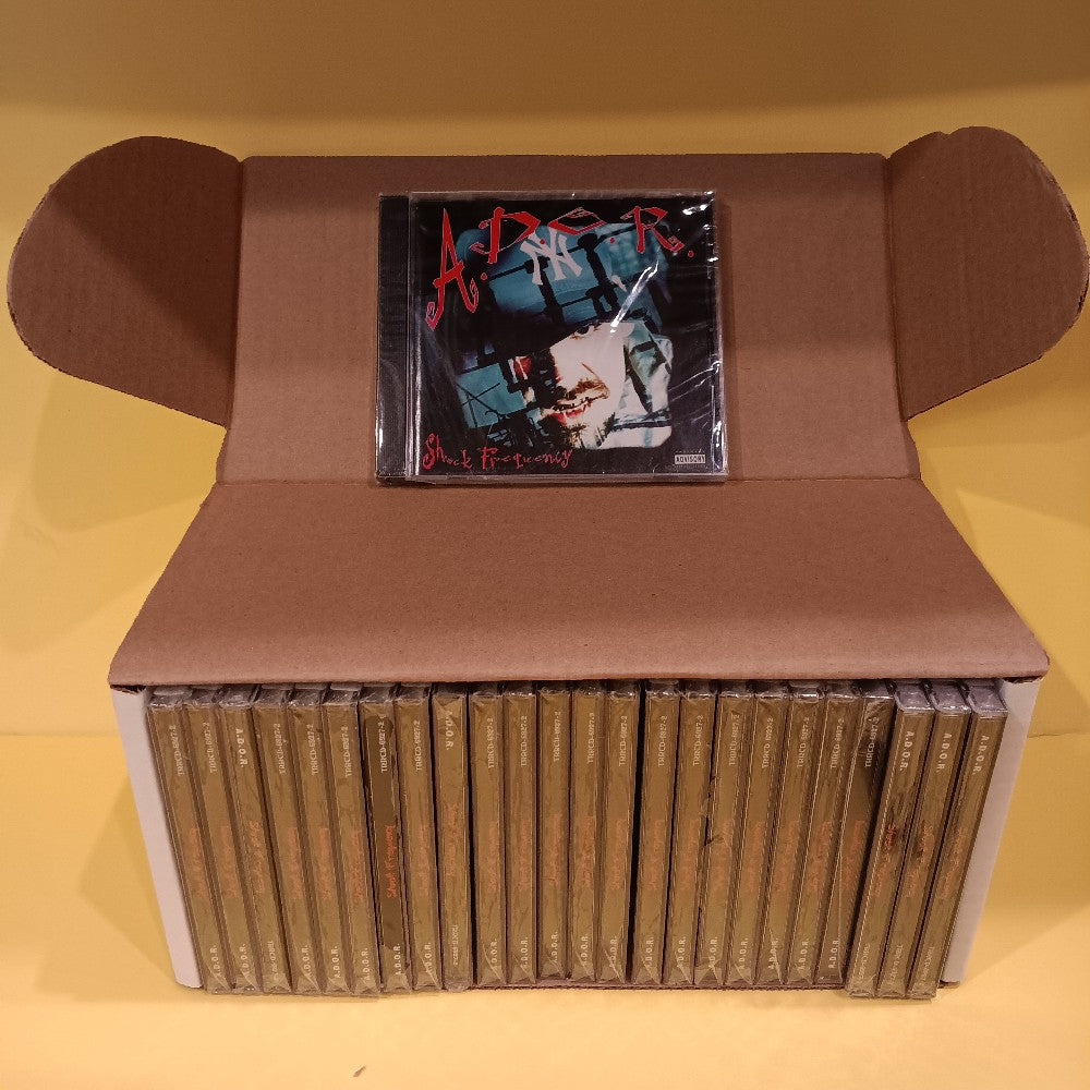 Lot #00155 - A.D.O.R. - Shock Frequency - 1998 - TRRCD-6927-2 - New - Sealed - Wholesale