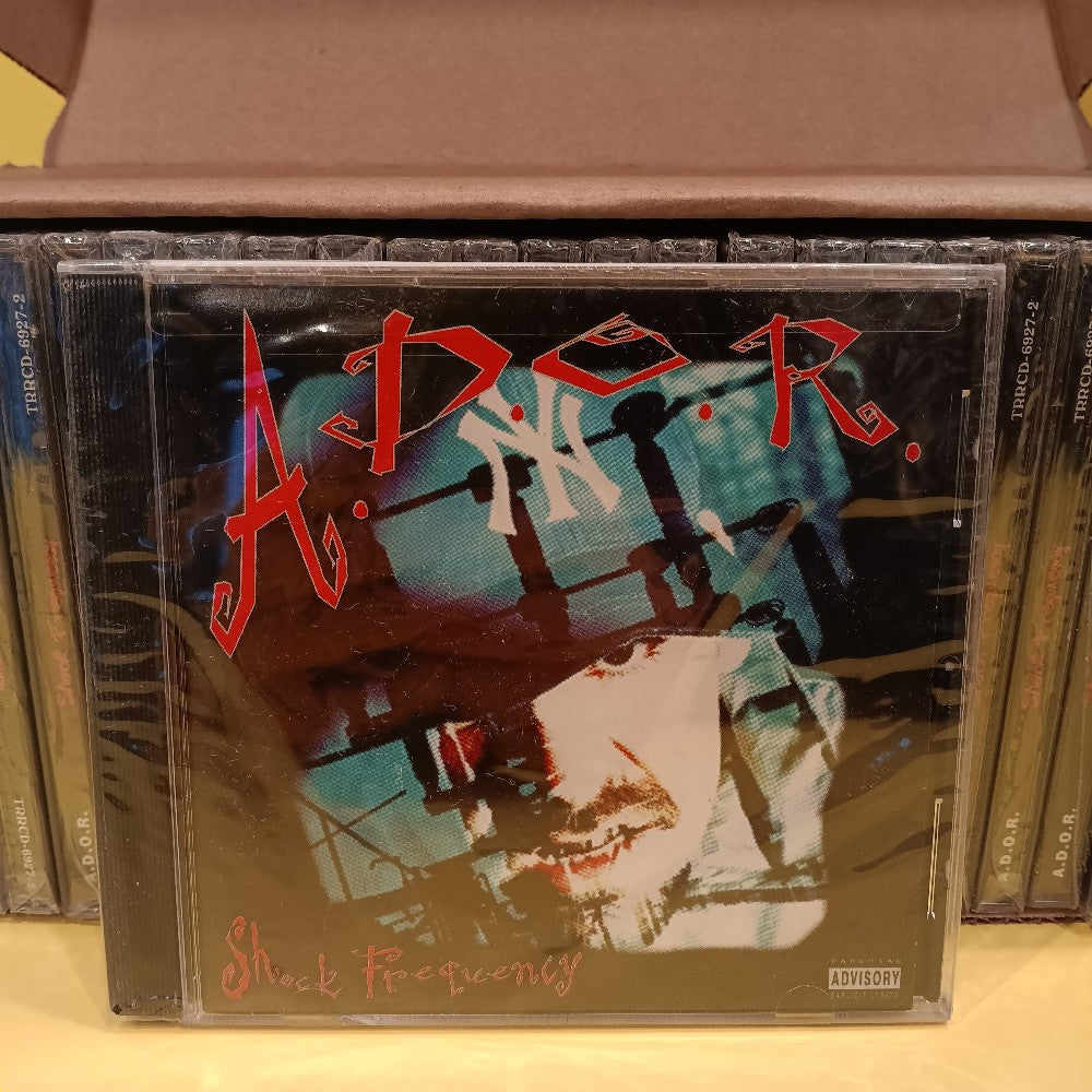 Lot #00155 - A.D.O.R. - Shock Frequency - 1998 - TRRCD-6927-2 - New - Sealed - Wholesale