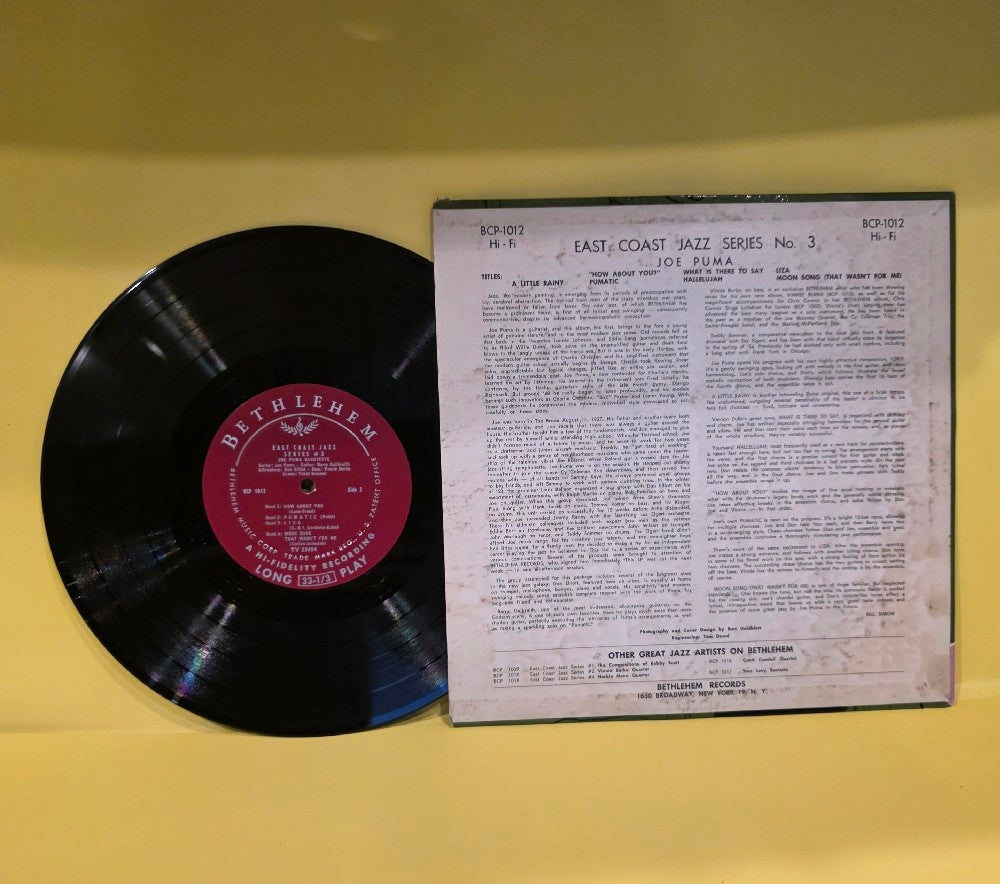Joe Puma - Joe Puma - 1955 - BCP 1012 - Used - VG++ - Vinyl