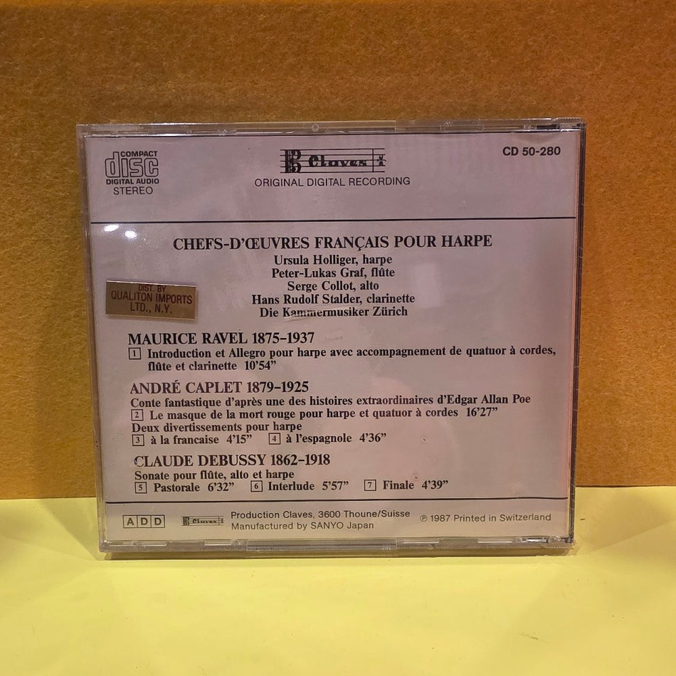 Debussy, Ravel, Caplet... - Franzosische Meisterwerke Fur Harfe - 1987 - CD 50-280 - New - Sealed - CDs