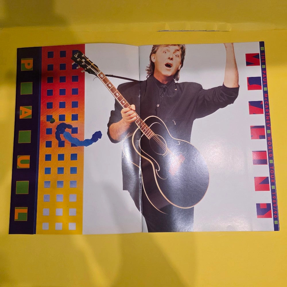 Paul McCartney 1989/90 Tour Book  - 1989 - Used - Books