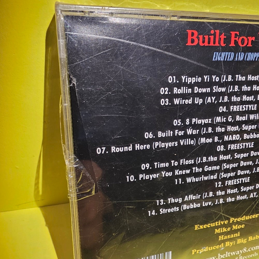 Beltway 8 - Built For War  ( Eighted And Chopped ) - 2002 - New - Sealed - CDs