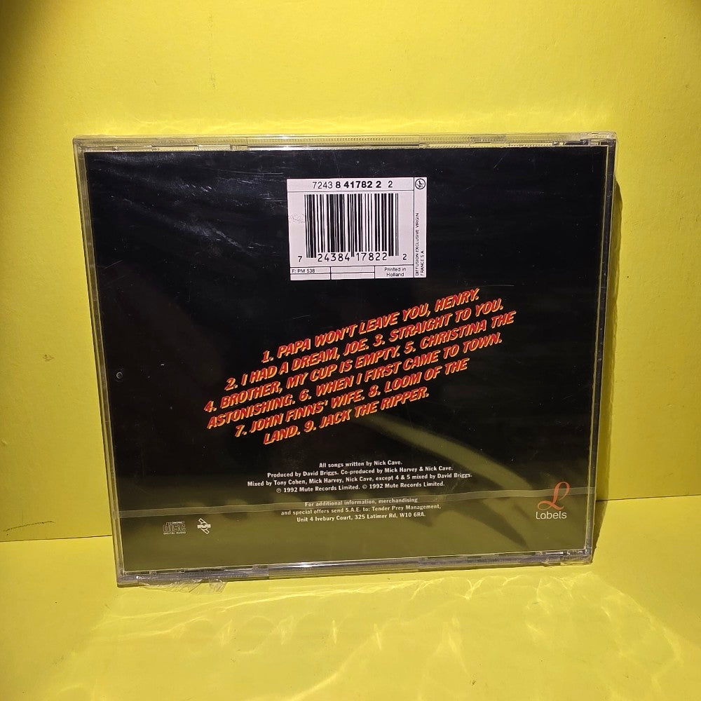Nick Cave & The Bad Seeds - Henry's Dream - 1992 - 7243 8 41782 2 2 - New - Sealed - CDs