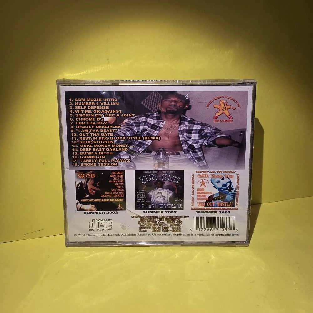Sac Sin - Point Blank Range Vol.3 - 1995-2003 - 2002 - DLR2105 - New - Sealed - CDs