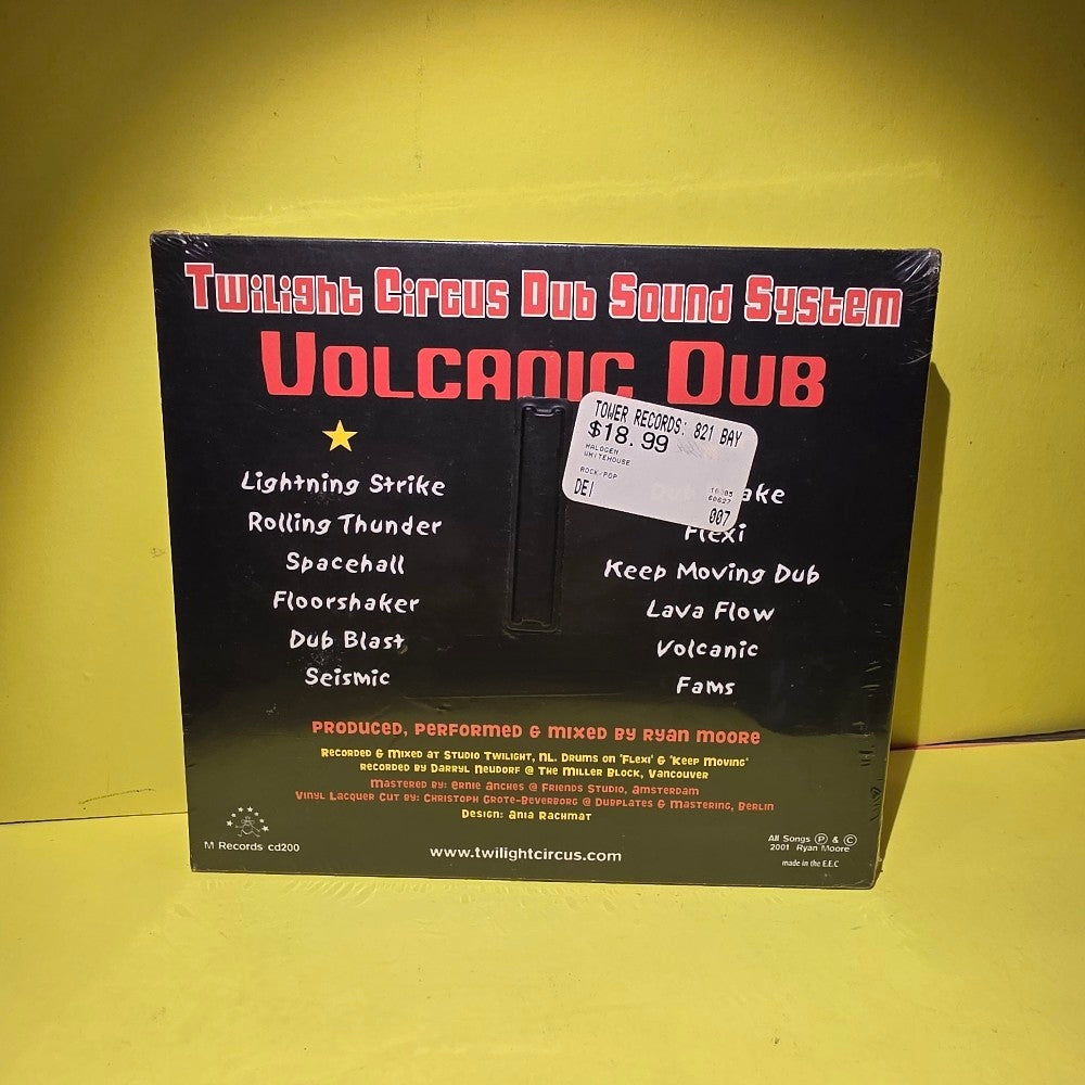 Twilight Circus Dub Sound System - Volcanic Dub - 2001 - M Records CD 200 - New - Sealed - CDs
